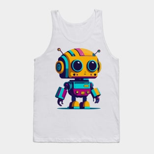 Cute Robot Tank Top